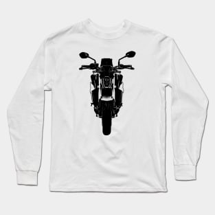 GSX S1000 Front View Sketch Art Long Sleeve T-Shirt